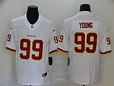 Nike Redskins 99 Chase Young White 2020 NFL Draft First Round Pick Vapor Untouchable Limited Jersey,baseball caps,new era cap wholesale,wholesale hats